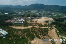 충북 옥천서 7세기 신라 관도(官道) 추정 도로 확인