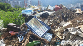 창원 ‘제2안민터널’ 건설, 진해석동 현장 폐기물 관리 ‘엉망’