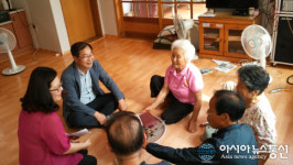 의창구 북면, 추석명절 앞두고 경로당 위문