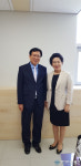 김복실 도의원, 조기종 대한기자협회 중앙회장과 환담