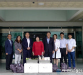 변재혁 성산구청장, 장애인 복지시설 ‘풀잎마을’ 위문