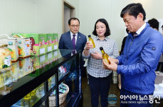 라승용 농촌진흥청장, 충북 음성 영농현장 방문