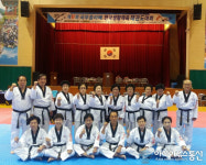 무주군실버태권도시범단 노익장 과시