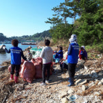 마산합포구 복합자율관리공동체, 실리도 해안변 대청소
