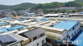 봉화상설시장 비가림 설비...시장 환경 개선 기대