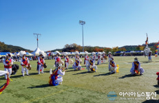 울진문화원 파도풍물단 경북도 으뜸 풍물 우뚝