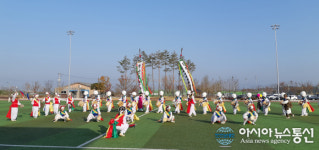 경산 보인농악 보존회, 하양체육공원서 정기발표회 가져