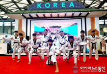 전주대학교 태권도시범단, 中에서 태권도 알리기 총력