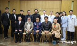 인도네시아 살라티가 시장, 안동성소병원 방문