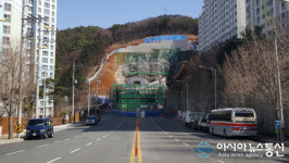 만덕3터널 공사현장서 발생한 암석 절취…경찰 수사