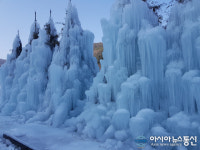 [포토]청양 알프스마을은 지금 눈꽃 세상