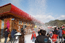 분천 산타마을 올시즌 화려한 개장