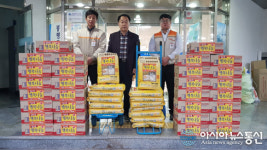 통영 봉평동 연말 이웃돕기 지원 이어져