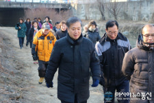 갈산2동, 신년 맞이 굴포천 둘레길 걷기 행사 개최