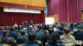 합천 적중면 원경고등학교 제21회 졸업식 열려