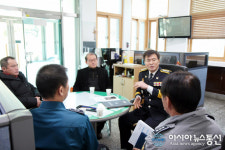 박종섭 봉화서장 일선 파출소 찾아 현장 목소리 청취