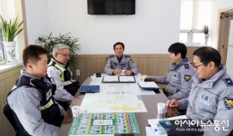 서동수 영양경찰서장 소통 치안 행보...치안 여건 점검