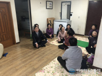 포항시 북구청, 설맞이 경로당 방문
