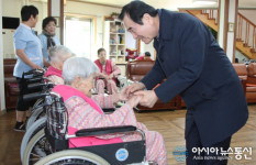 서춘수 함양군수, 사회복지시설 등 설맞이 위문