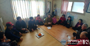 금산군 제원면, 설 명절 맞이 경로당 방문