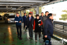 (포토)제천시의회 자치위, 시민주차타워 현장 방문