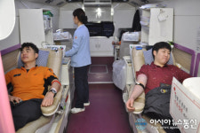 대덕소방서 소방공무원, 사랑의 헌혈활동