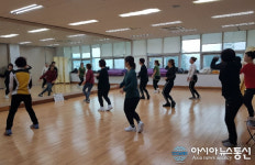 음성 금왕읍 주민자치프로그램 방송댄스 ‘인기’