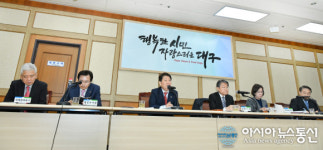 권영진 시장 물기술인증원 대구 건립은 화룡점정