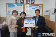 한국수력원자력 ㈜ 삼랑진양수발전소, 밀양봉사단체 후원금 기탁