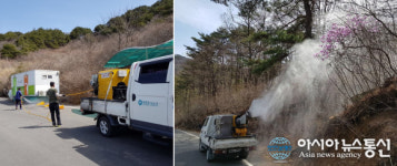 달성군, 비슬산 참꽃문화제 대비 방역소독 실시