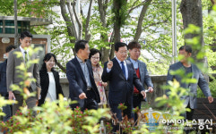 장종태 서구청장,‘공유 부엌’내동 일대서 두 번째 동네 마실 가져