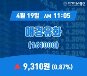 (주식실황) 19일 애경유화 현재가격 9,310원