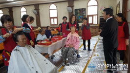 장흥군 장동면 만년교회, 15년째 이웃사랑 실천