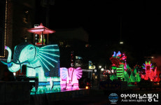 진해중원로터리서 ‘불기2563년 부처님오신날’ 제등행렬