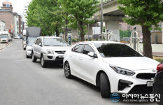 [포토] 경기 구리시 인창동 철도부지공원, 말은 공원인데..실상은 불법 주차장