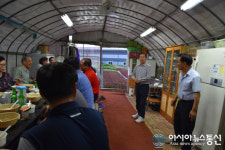 인천해남군향우회, 5월 월례회의 남동구 남촌동 농장.... 김지호 명예회장