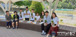 영월군, 중·고 학교 10개교 183명···4-H회 활성화 과제교육 실시