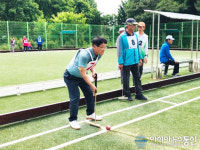 [포토]   청춘을 돌려다오 신바람 나는 게이트볼 대회