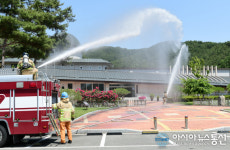 고령 우륵박물관서 폭탄테러 대비 훈련 실시