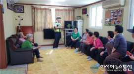 충남 천안동남署, 어르신 교통문화정착 안전교육