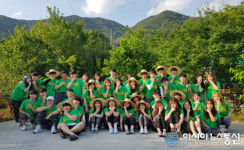 부산대 밀양캠퍼스 누리봄 동아리, 마늘 수확 도와드릴께요