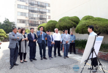 전주시의회 도시건설위원회, 재건축 정비사업 예정지 방문 현장 점검