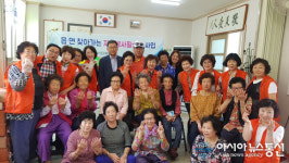 고성 동해면, ‘찾아가는 자원봉사’로 어르신 함박웃음
