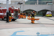 청도소방서, 대형재난발생 대비 긴급구조종합훈련 실시