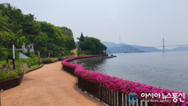 창원시, 꽃길 돝섬 그곳에 미술작품 전시회 열려