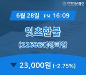 잇츠에이전시주 | [인기주분석 주가정보] 잇츠한불 주가 23,000원으로 마감