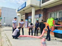 통영해경, 관내 파출소 대상 해양오염방제 초동 대응 교육