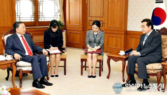 이낙연 국무총리, '또 럼' 베트남 공안부장관 접견