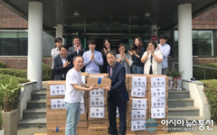 청도 ㈜감천지, 이서면 경로당에 사랑의 빵 나눔