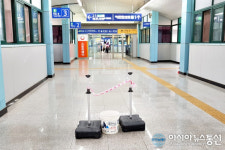 [포토] 세종시 조치원역에 비만오면 나타나는 물통